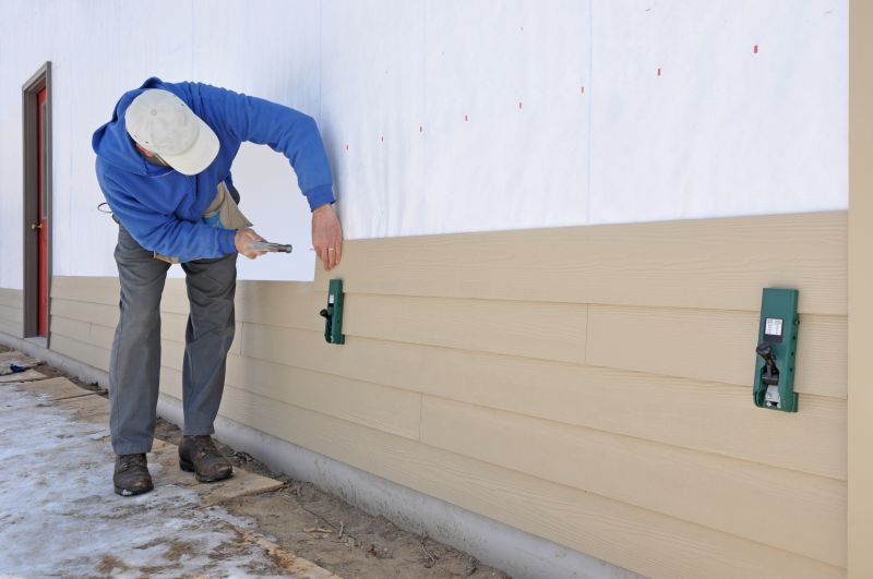 Cement Siding Installation